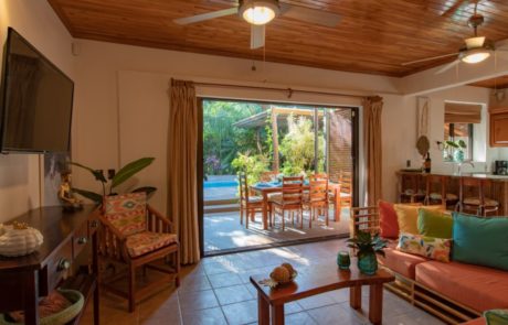 Beach House Nosara - Living Room With A View