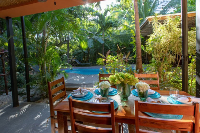Beach House Nosara, Terrace Beach House Nosara, Kitchen view